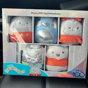 NEW *Limited Edition* Disney 100 Squishmallows Box Set Mickey Tinkerbell Stitch